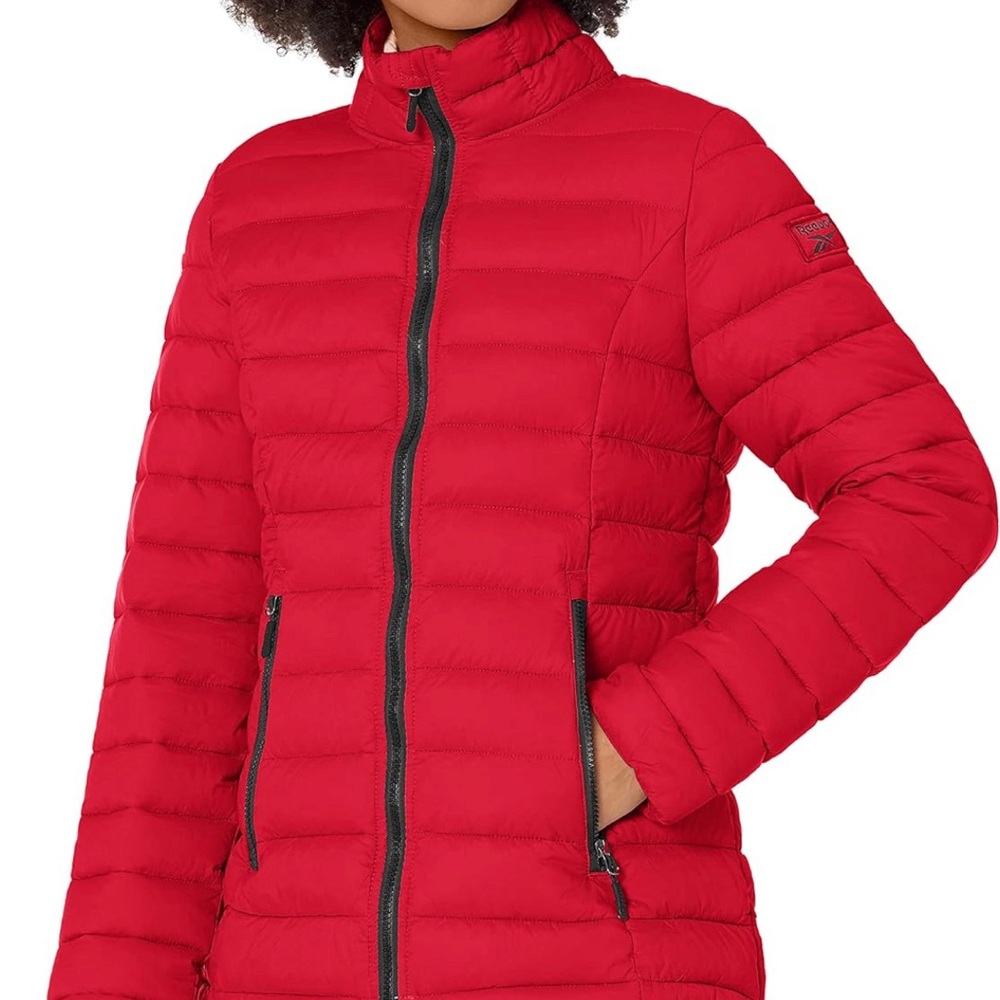 Reebok Women's Lightweight Quilted Glacier Shield Jacket